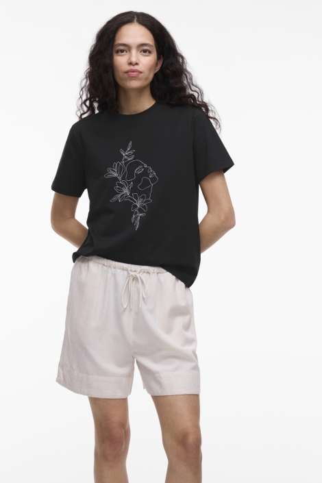 Vila vinora s/s t-shirt - noos